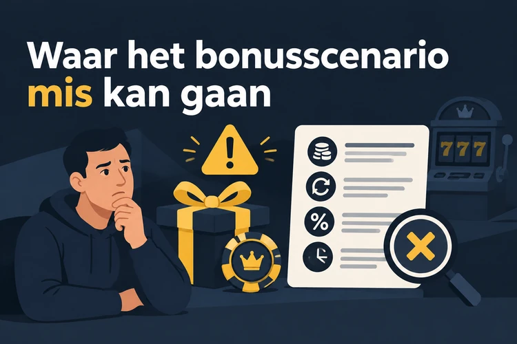 Waar het bonusscenario mis kan gaan